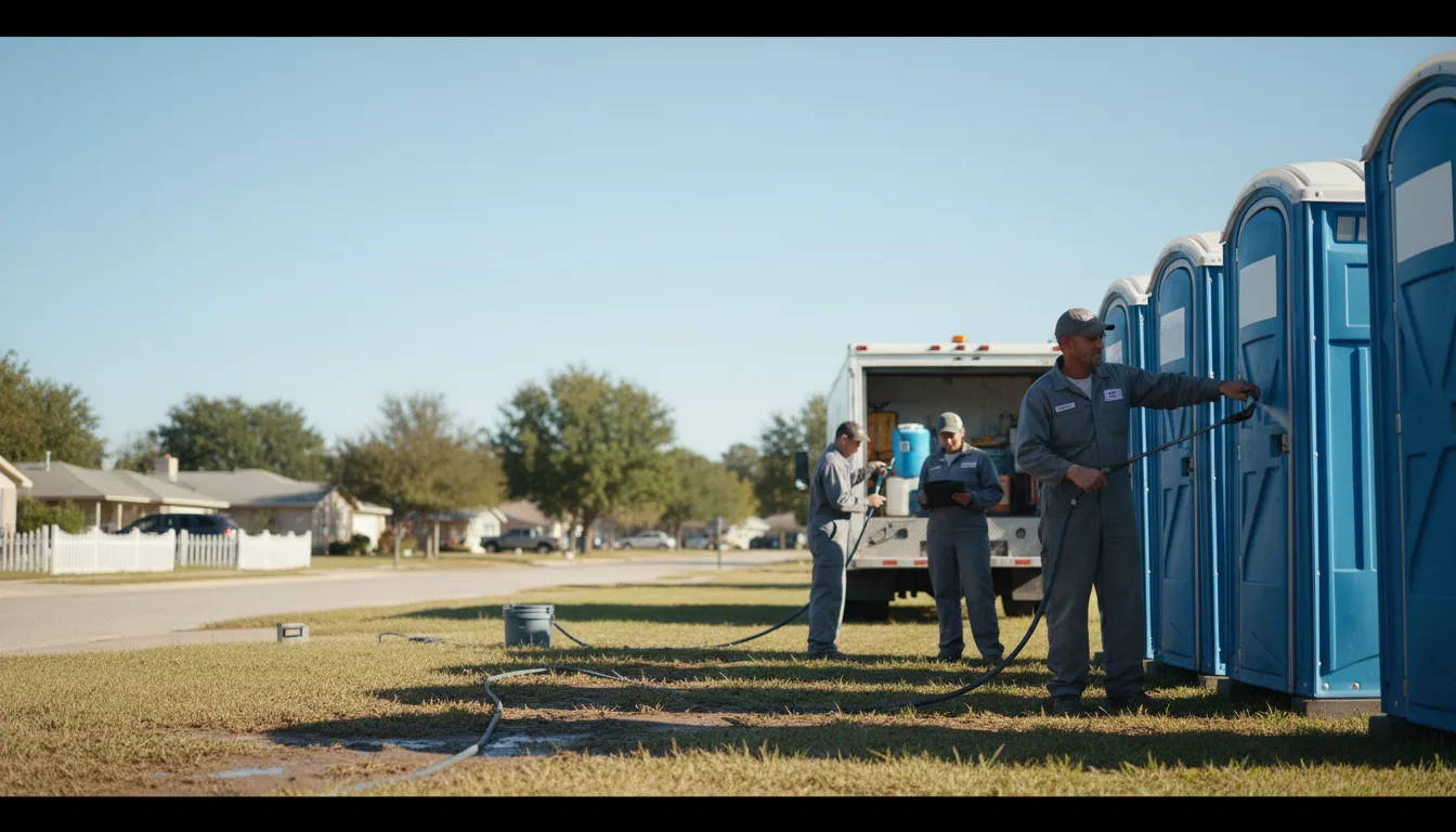 Long-Term Portable Toilet Rental in Post, TX near me